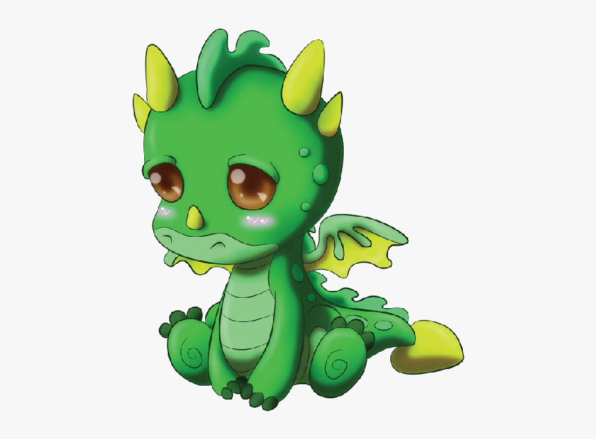 Dragon Clip Baby - Cute Dragon Cartoon Png, Transparent Png, Free Download