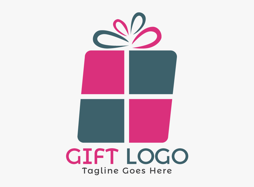 Gift Box Logo Design - Graphic Design, HD Png Download, Free Download