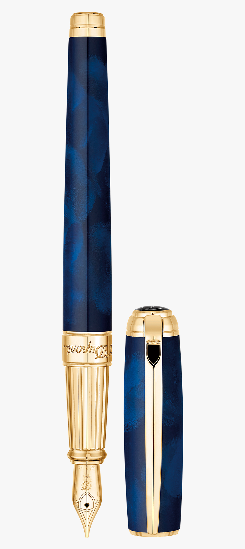 Fountain Pen St Dupont Blue, HD Png Download, Free Download