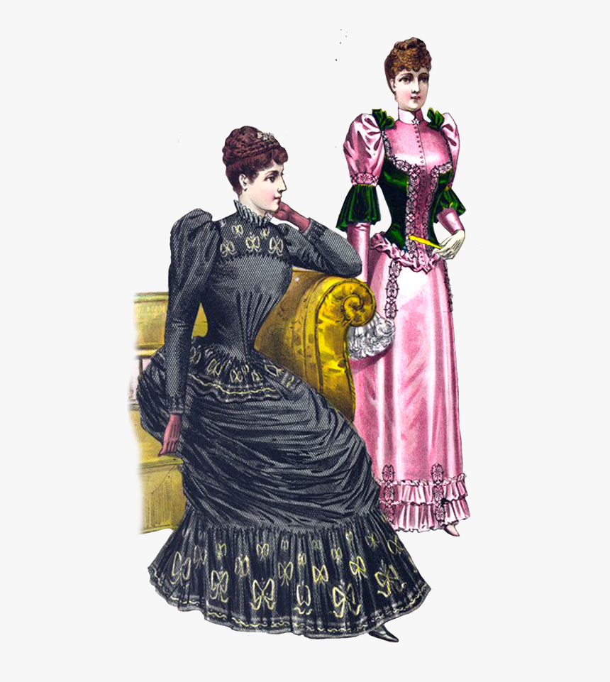 Victorian Clipart Of Fashion - Victorian Era, HD Png Download, Free Download