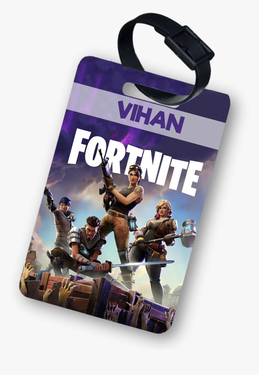 Funcart Fortnite Theme Luggage Tag"
 Title="funcart - Play Fortnite Mobile With Controller, HD Png Download, Free Download