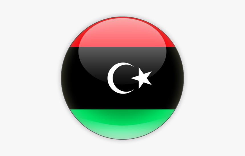 Illustration Of Flag Of Libya - Libya Flag Png, Transparent Png, Free Download