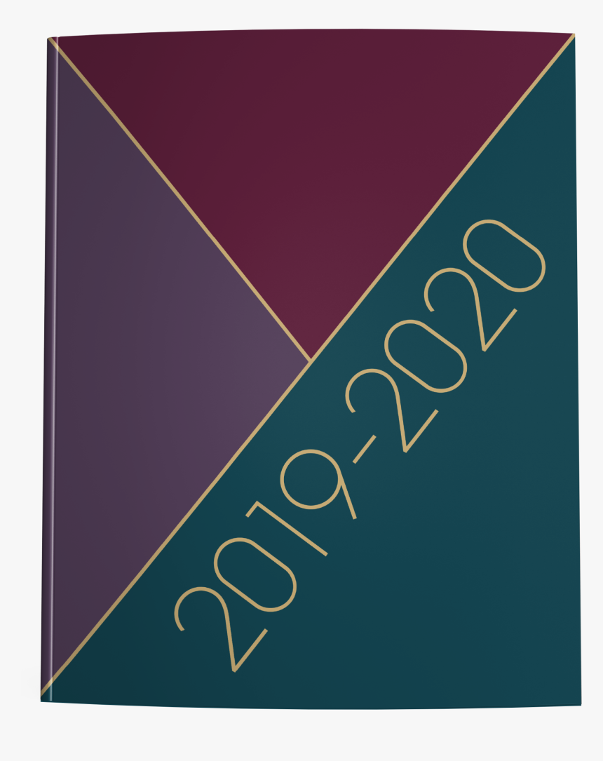 2019-2020 Teacher Lesson Planner Winter Tricolor Maroon - Paper, HD Png Download, Free Download