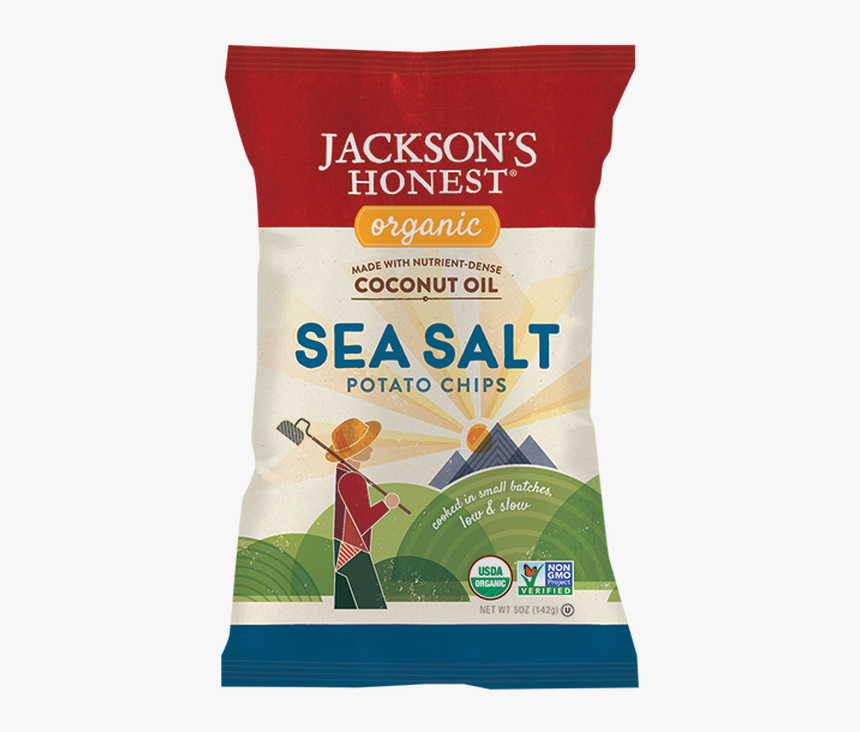 Jackson's Honest Sea Salt Potato Chips, HD Png Download, Free Download