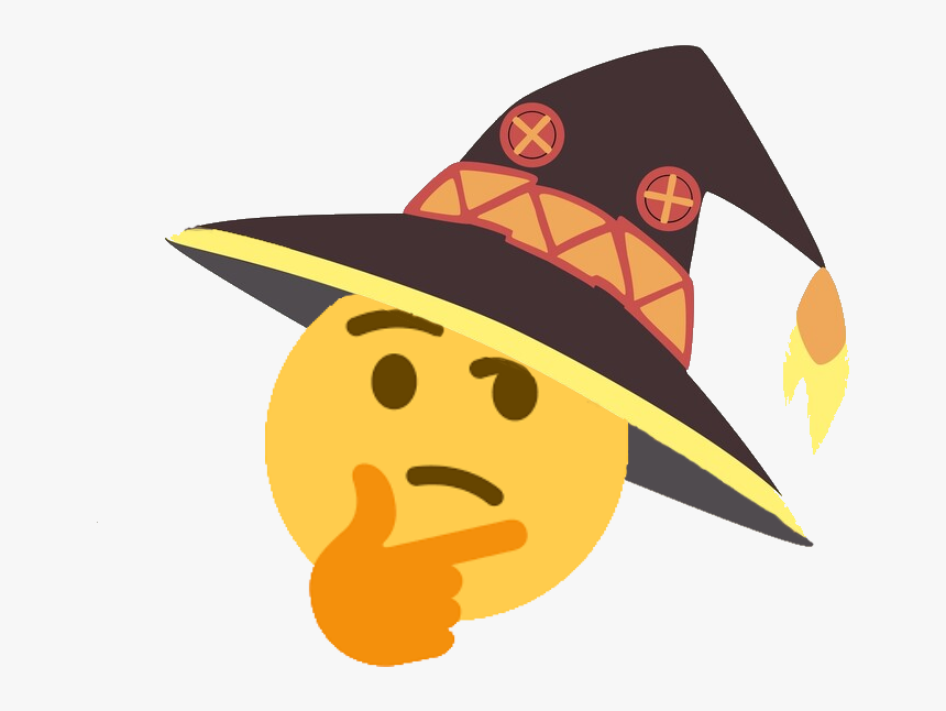 Meguminthink - Discord Thinking Emoji, HD Png Download, Free Download