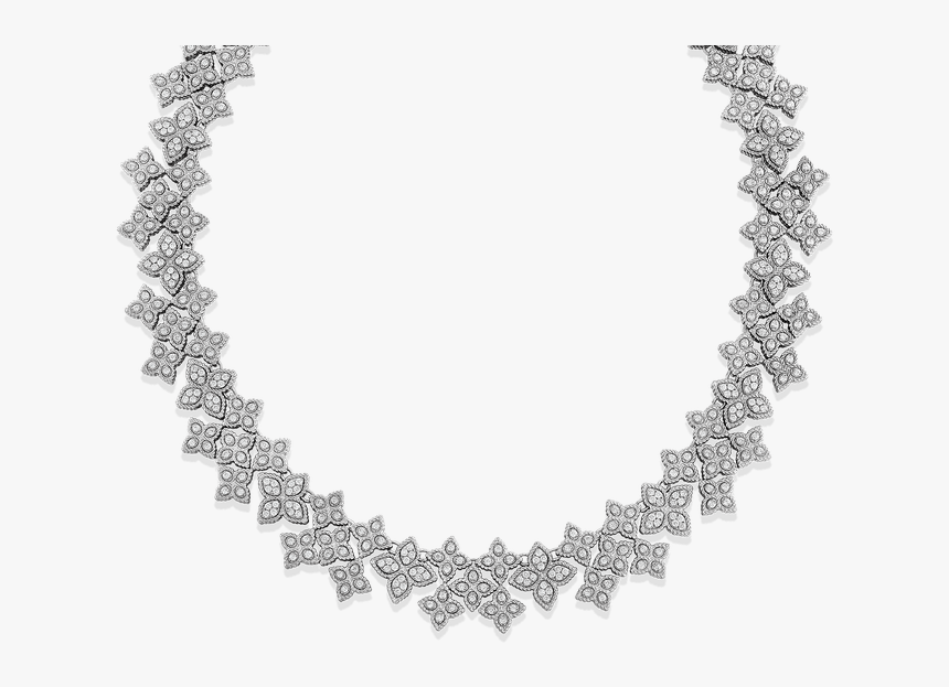 Roberto Coin Wide Link Collar With Diamonds - 100 Percent Customer Satisfaction Png, Transparent Png, Free Download