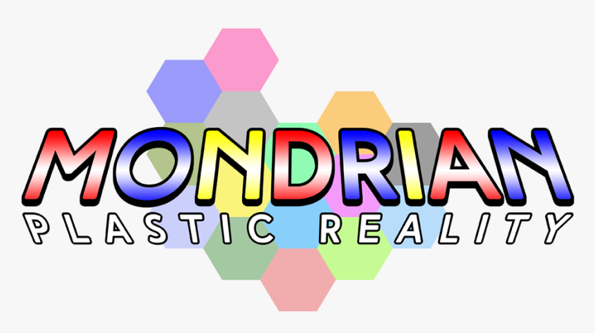 Mondrian - Plastic Reality - Graphic Design, HD Png Download, Free Download