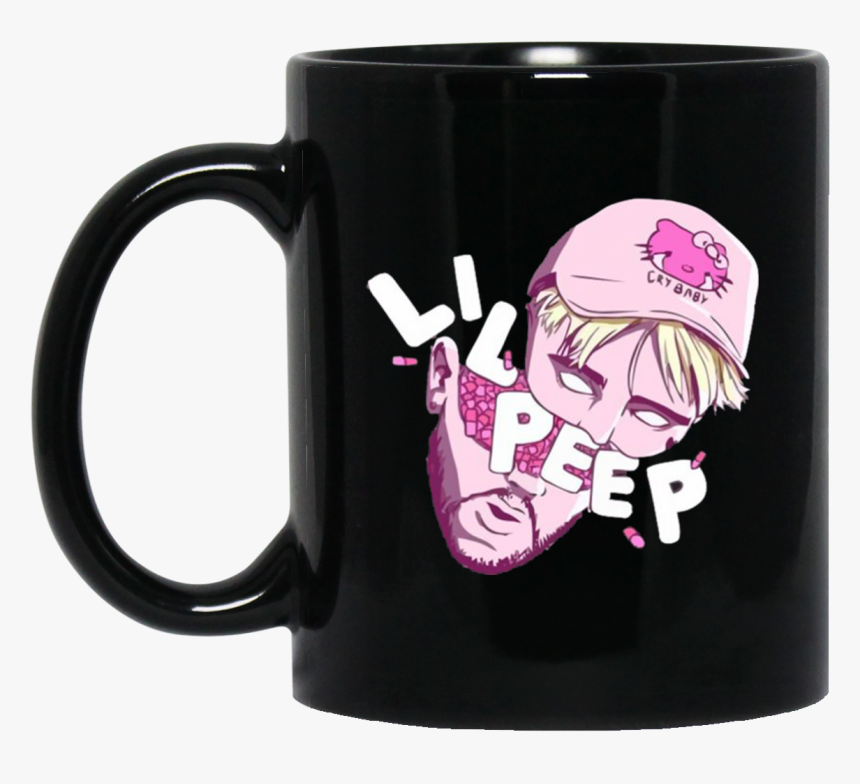 Lil Peep Mug Cry Baby Kitty Cut Head - Coffee Cup, HD Png Download, Free Download