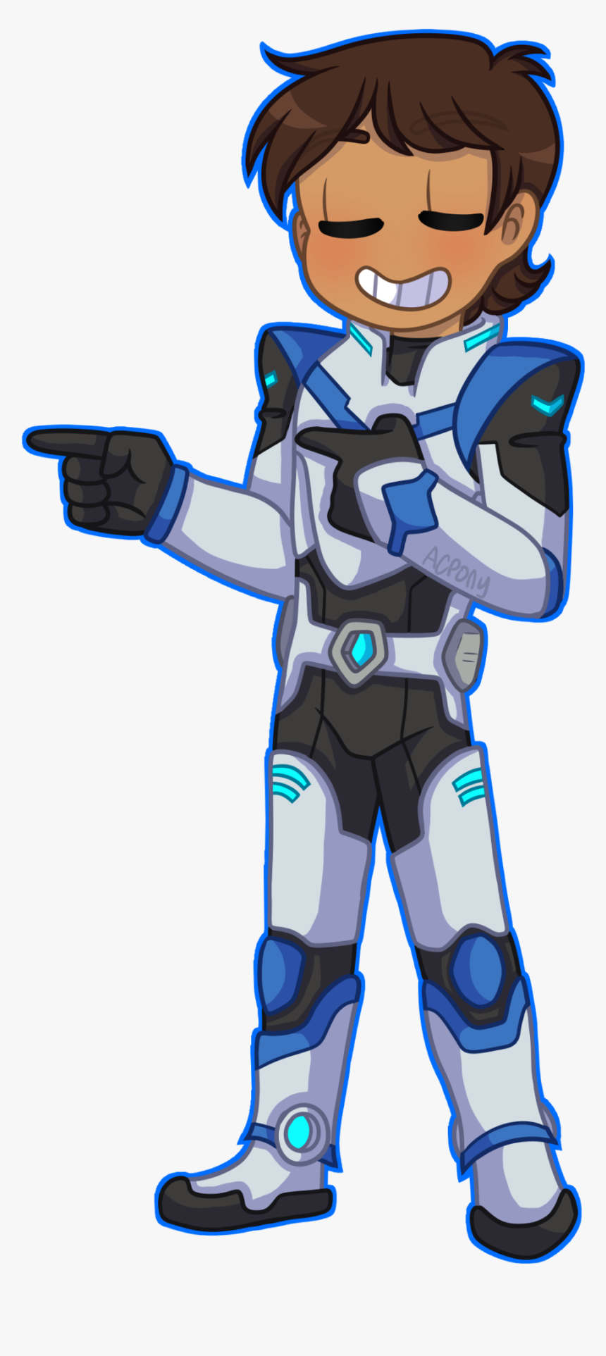 Transparent Voltron Superhero Lance - Keith Lance Chibi Voltron, HD Png Download, Free Download