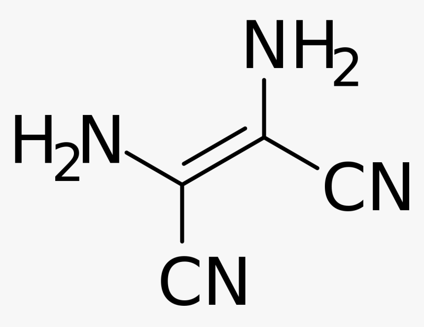 Diaminomaleonitrile Structure, HD Png Download, Free Download