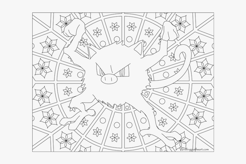 Mankey Pokemon , Png Download - Adult Pokemon Coloring Pages, Transparent Png, Free Download