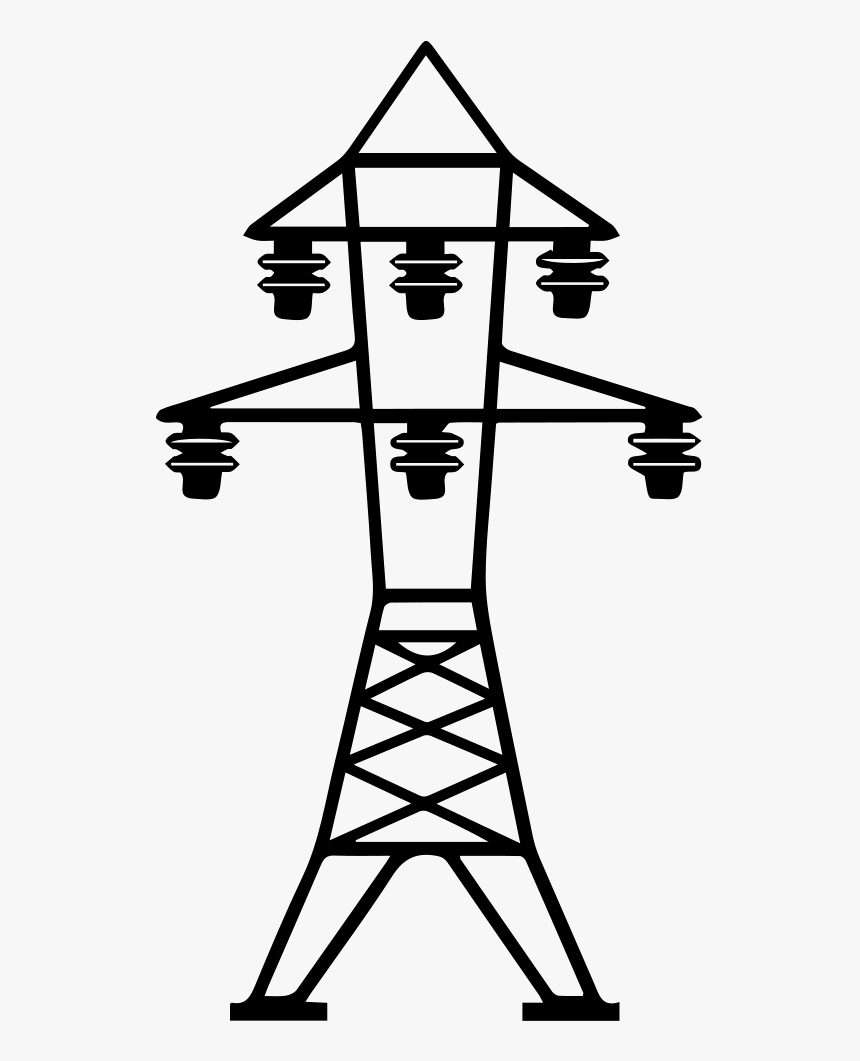 Transmission Line - Transmission Tower Lightning Arrester, HD Png Download, Free Download