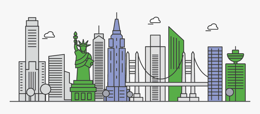 New York Cartoon Png, Transparent Png, Free Download