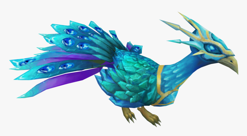 Pet Clipart Blue Bird - Crystal Peacock Rs3, HD Png Download, Free Download