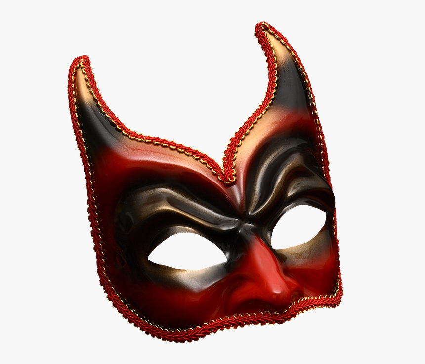 Mask, Devil, Carnival, Threatening, Venice, Artifact - Masque, HD Png Download, Free Download