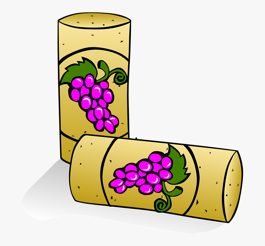 Cork, Wine, Bottle, Beverage, Alcoholic - Wine Cork Clipart, HD Png Download, Free Download