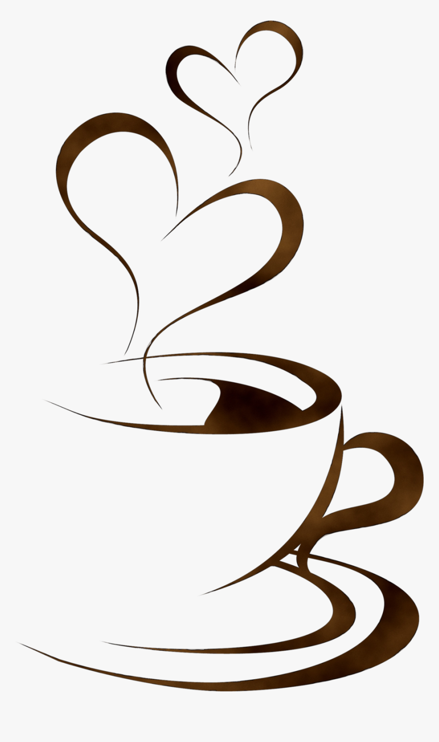 Transparent Coffee Cup Clipart - แก้ว กาแฟ ภาพ วาด, HD Png Download, Free Download