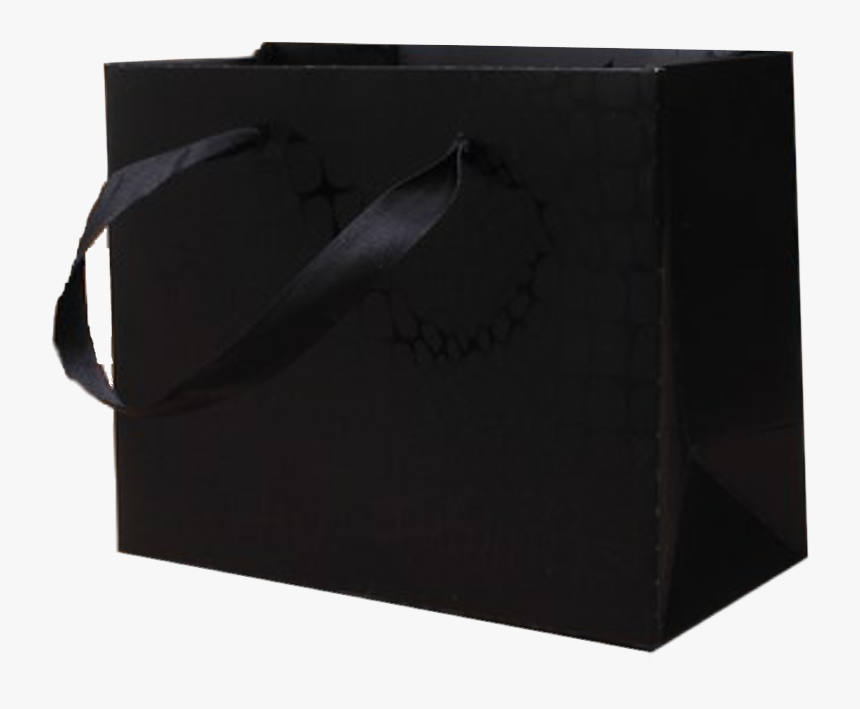 Black Snakeskin Gift Bag Featured - Black Gift Bag Transparent, HD Png Download, Free Download