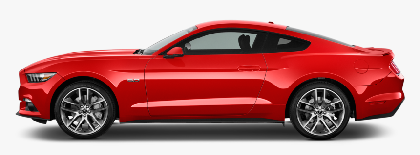 Ford Mustang Sideview - 2017 Mustang V6 Fastback, HD Png Download, Free Download