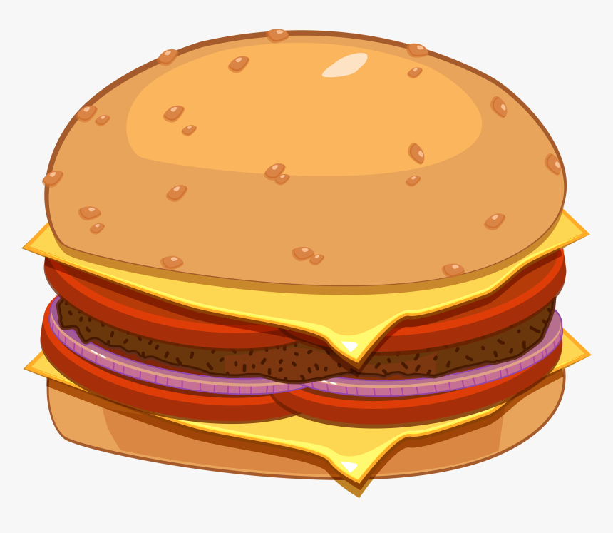 Hamburger Png Clipart - Clipart Hamburger, Transparent Png, Free Download