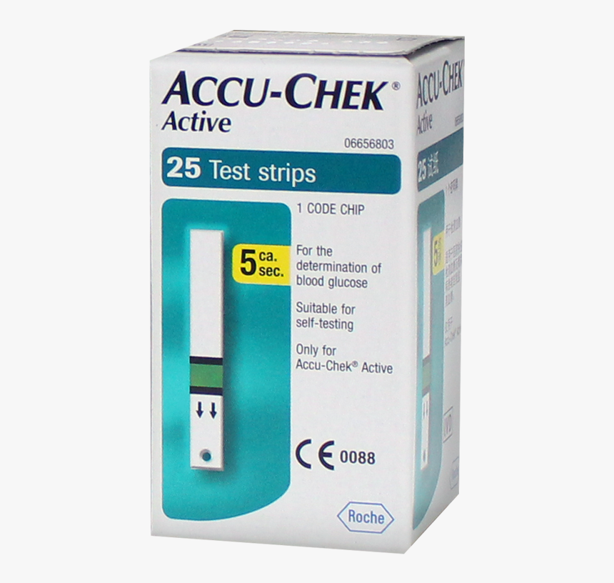 accu chek active 25 strips hd png download kindpng accu chek active 25 strips hd png