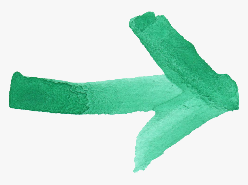 Water Color Arrow Png, Transparent Png, Free Download