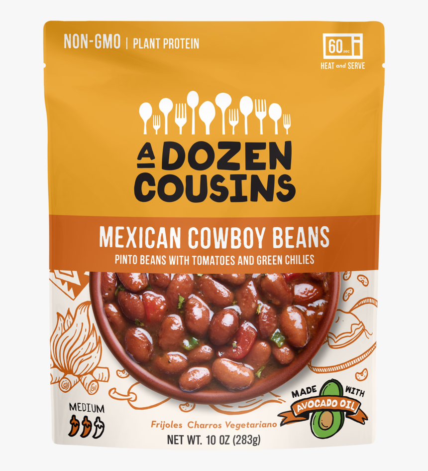 Mexican Cowboy Beans - Dozen Cousins, HD Png Download, Free Download