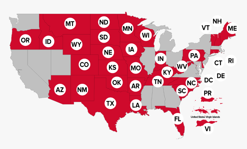 Voter Id Law Map, HD Png Download, Free Download