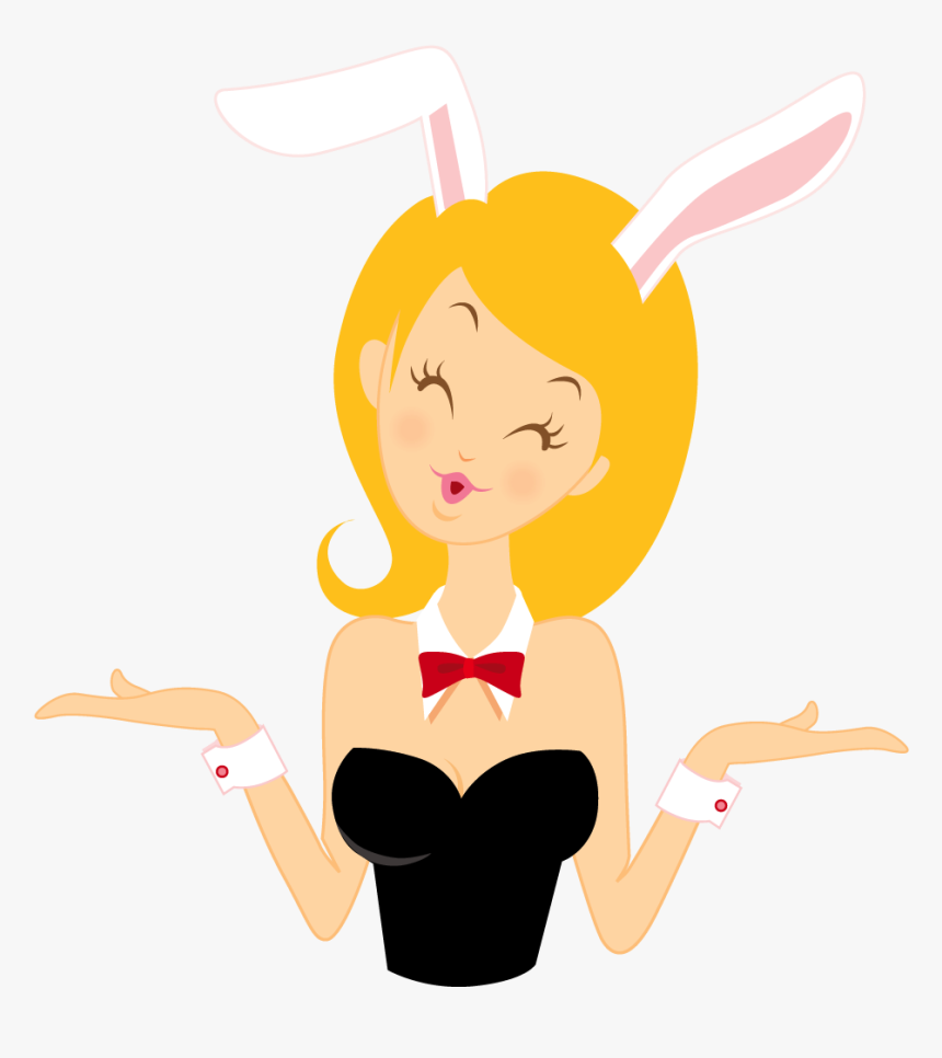 Girl Bunny Question Icon - Png Icon Sexy Girl, Transparent Png, Free Download