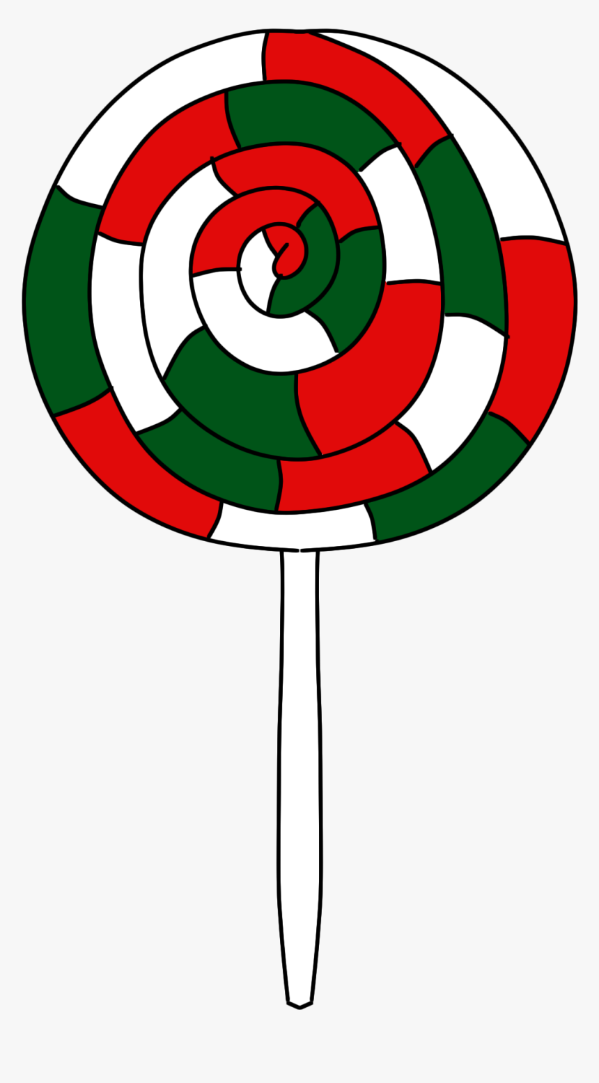 Lollipop Free Download Clipart - Clip Art Candy Cane Lollipops, HD Png Download, Free Download