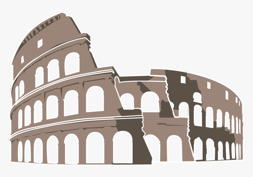 Rome Clipart Amphitheatre - Rome Clipart Png, Transparent Png, Free Download