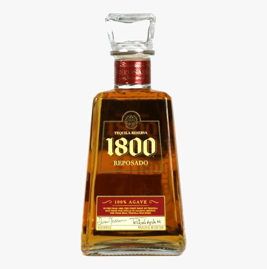 1800 Silver Tequila 200ml, HD Png Download, Free Download