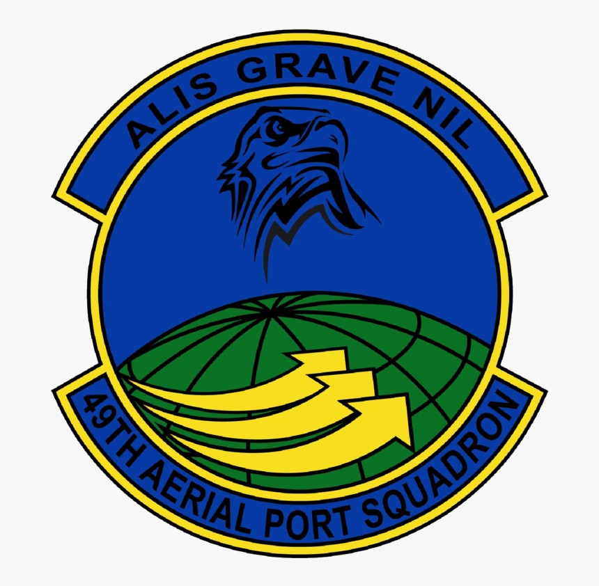 Airmen From Grissom’s 49th Aerial Port Squadron Are - Emblem, HD Png Download, Free Download