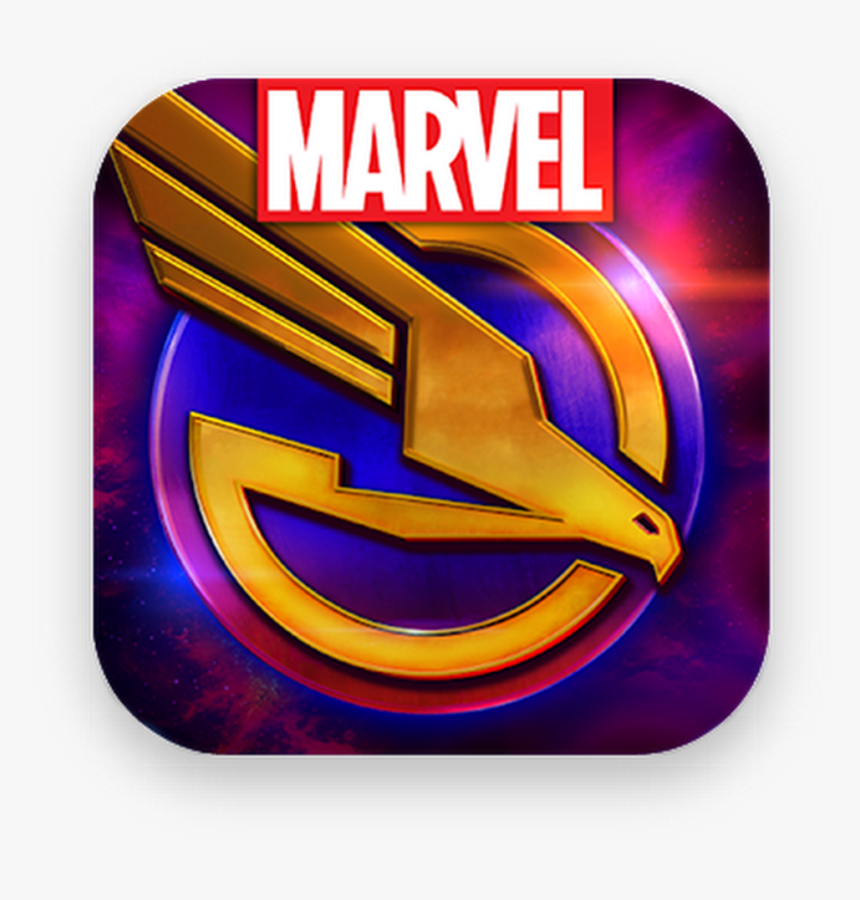 Marvel Logo With Colorful Background - Tsum Tsum Marvel Logo, HD Png Download, Free Download