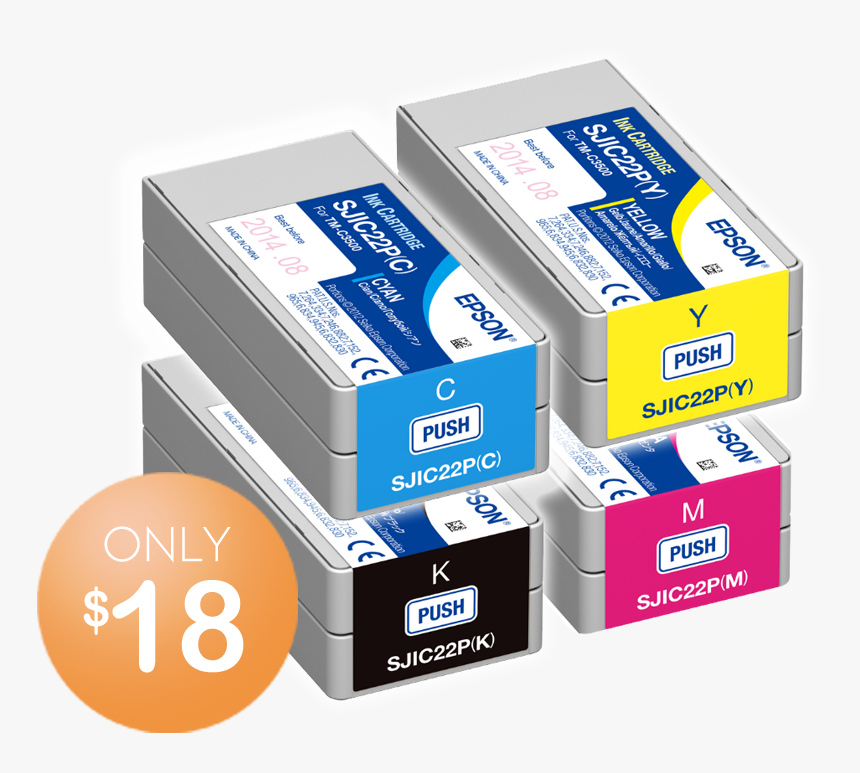 Epson Tm-c3500 Inks - Box, HD Png Download, Free Download