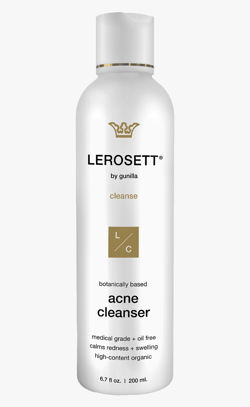 Acne Cleanser - Bottle, HD Png Download, Free Download