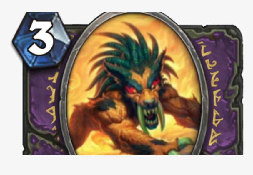 New Warlock Demon Card - Hearthstone Howlfiend, HD Png Download, Free Download