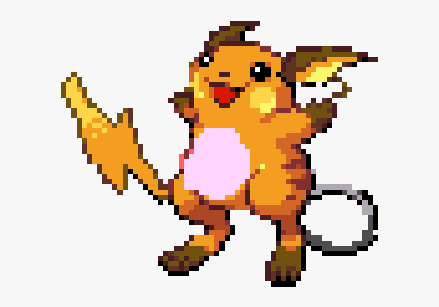 Transparent Raichu Png - Raichu Pixel Png, Png Download, Free Download