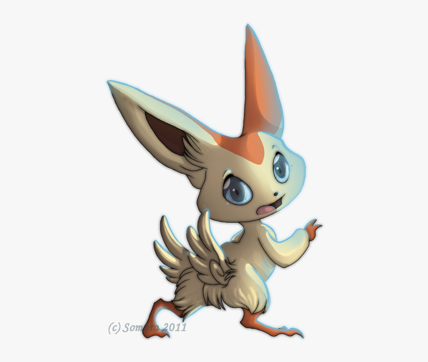 Victini - Cartoon, HD Png Download, Free Download