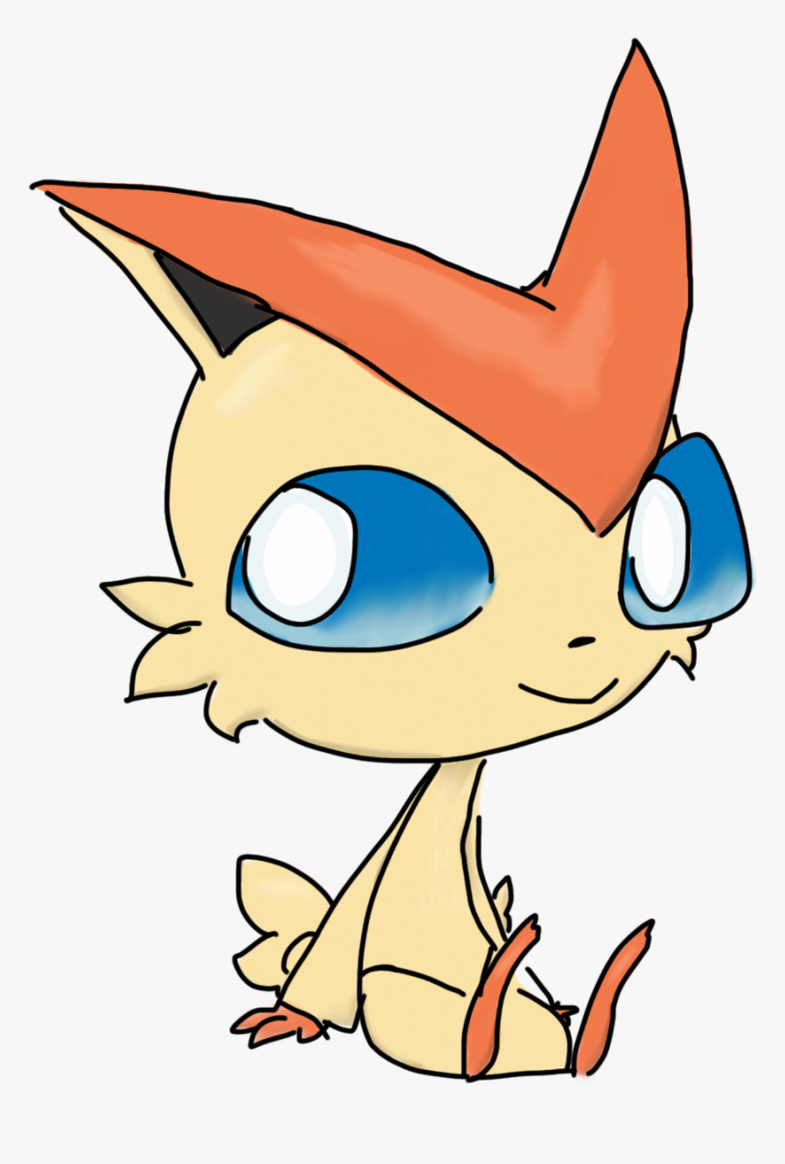 Victini Stuff More Victini - Cartoon, HD Png Download, Free Download