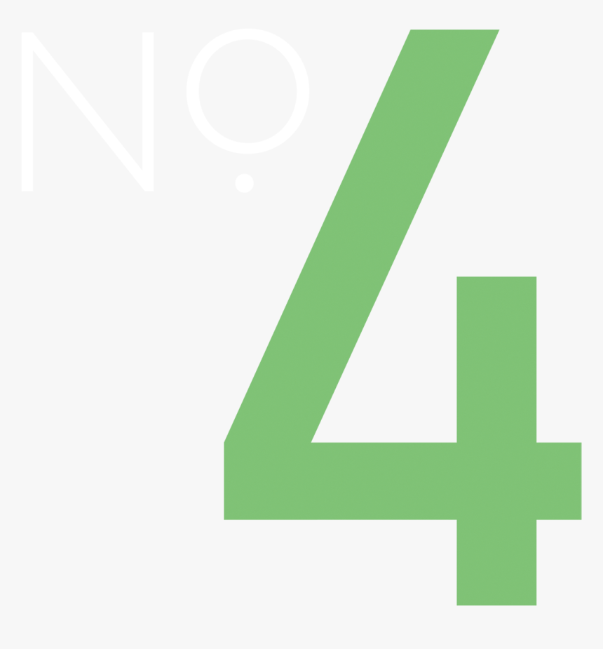 4 Number Png Picture - 4 Number Logo Design, Transparent Png, Free Download