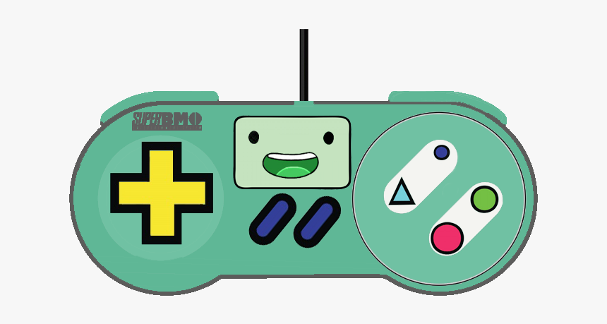 Nes Controller Cartoon Png - Bmo Controller Buttons, Transparent Png, Free Download