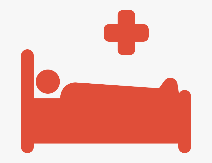 Hospital Bed Icon - Cross, HD Png Download, Free Download