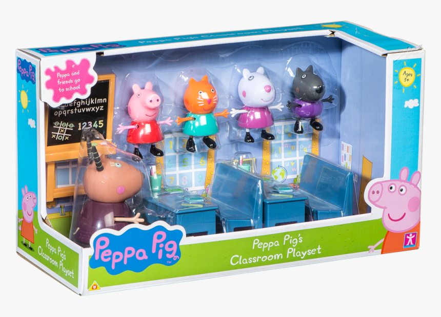 Peppa Pig Classroom Playset, , Large , Png Download - Peppa Pig, Transparent Png, Free Download