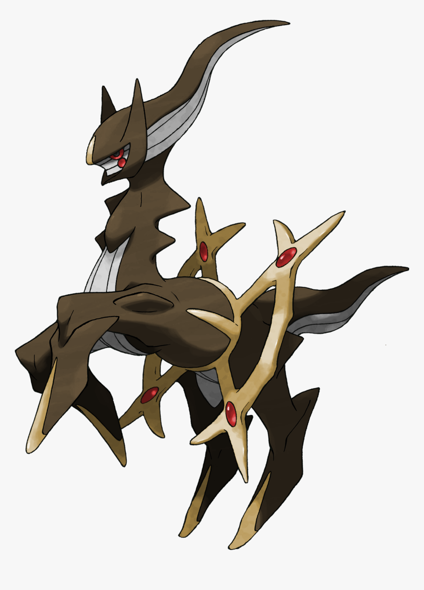 Silhouette Pokemon Arceus , Png Download - Arceus Sword And Shield, Transparent Png, Free Download