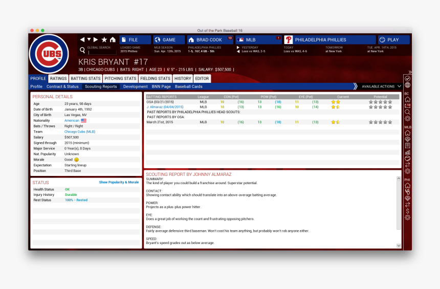 Mlb Scouting Report Team, HD Png Download, Free Download