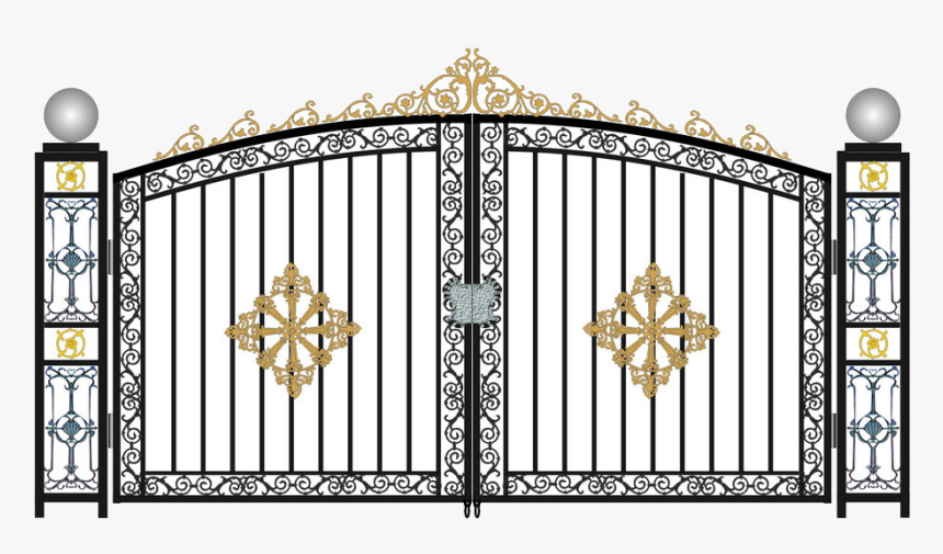 Metal Gate Png - Iron Gate Png, Transparent Png, Free Download