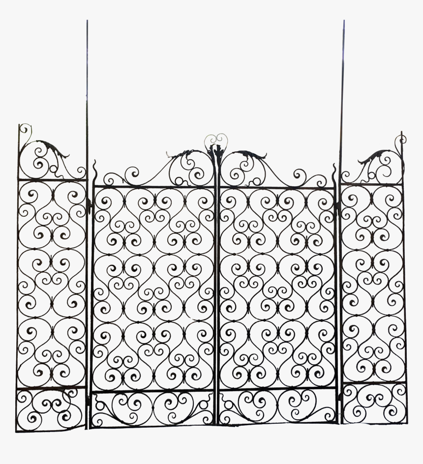 Antique Chairish Gate- - Illustration, HD Png Download, Free Download