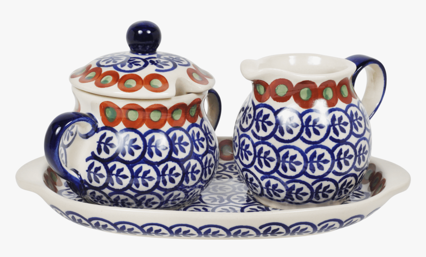 Cream And Sugar Set "
 Class="lazyload Lazyload Mirage - Blue And White Porcelain, HD Png Download, Free Download