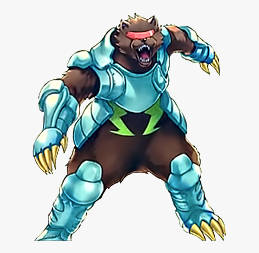 Yugioh Coach Captain Bearman, HD Png Download, Free Download